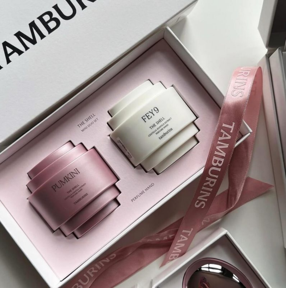 TAMBURINS Perfume hand mini duo set includes PUMKINI and FEY9 scents.