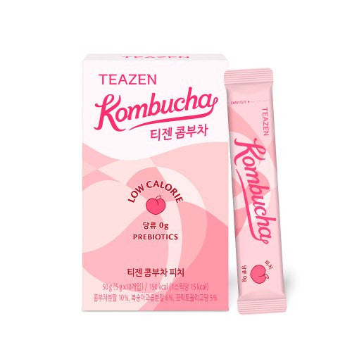 Teazen Kombucha 1box (5G x 10ea) - Peach