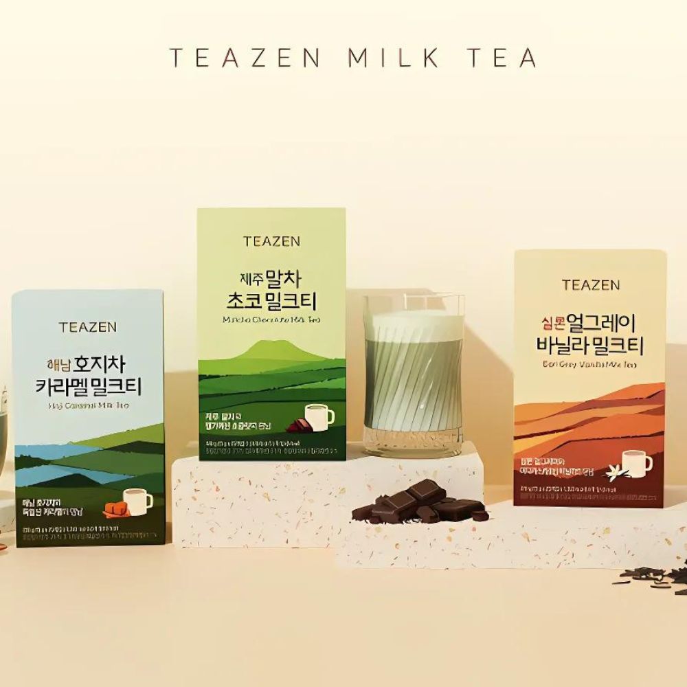 This pack contains 20 convenient 15g sachets, available in three delicious options, offering a smooth blend of tea and milk for a rich and comforting beverage experience.