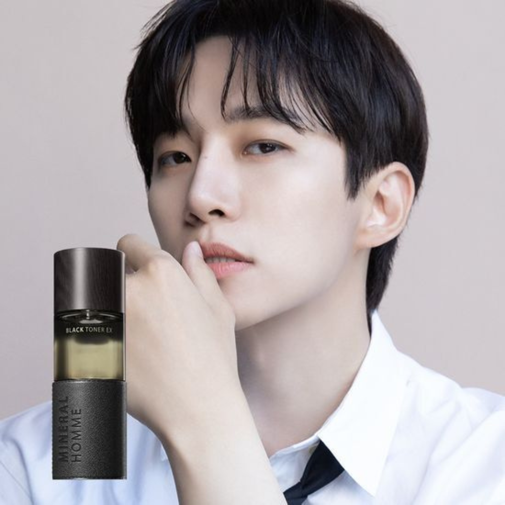 THE SAEM Mineral Homme Black Toner or Emulsion 130ml