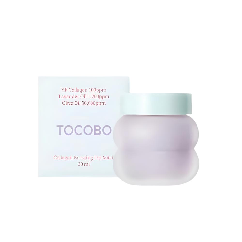 The TOCOBO Collagen Boosting Lip Mask (20ml) is a rich, hydrating lip treatment designed to deeply moisturize and plump your lips.