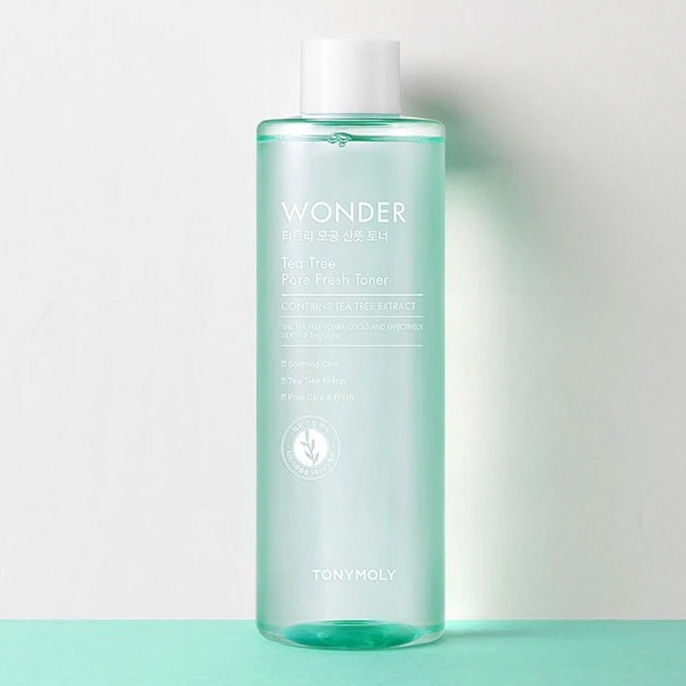 Tonymoly Wonder Tea Tree poro tóner fresco 500ml