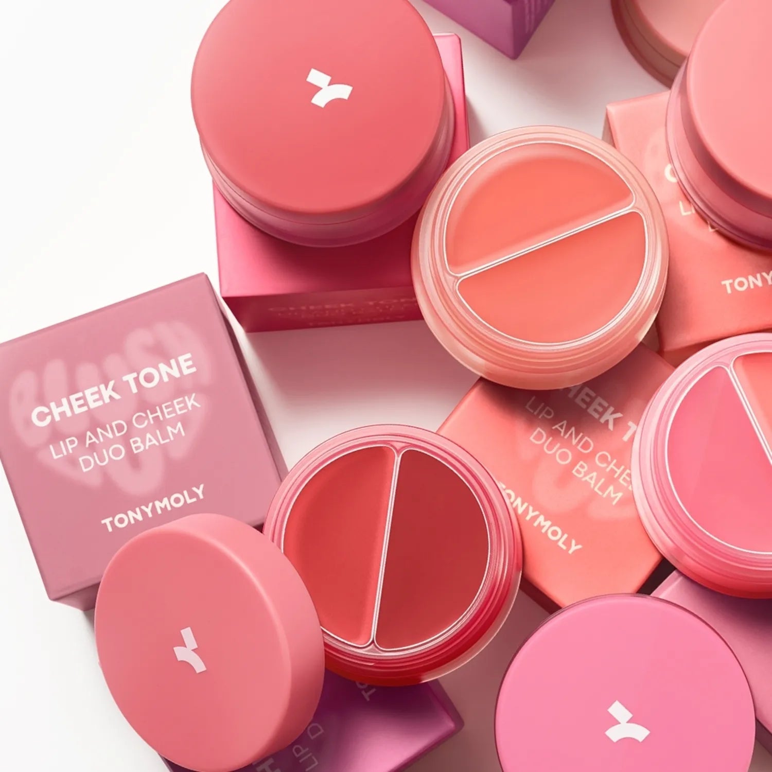 TONYMOLY Cheek Tone Lip And Cheek Duo Balm 4.8g 9 colors