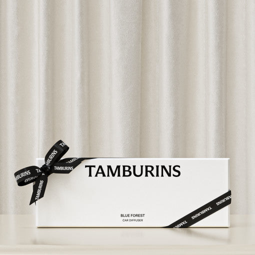 4 types of Tamburins Car Diffuser 8g: a compact solution for a pleasant fragrance in your vehicle.
