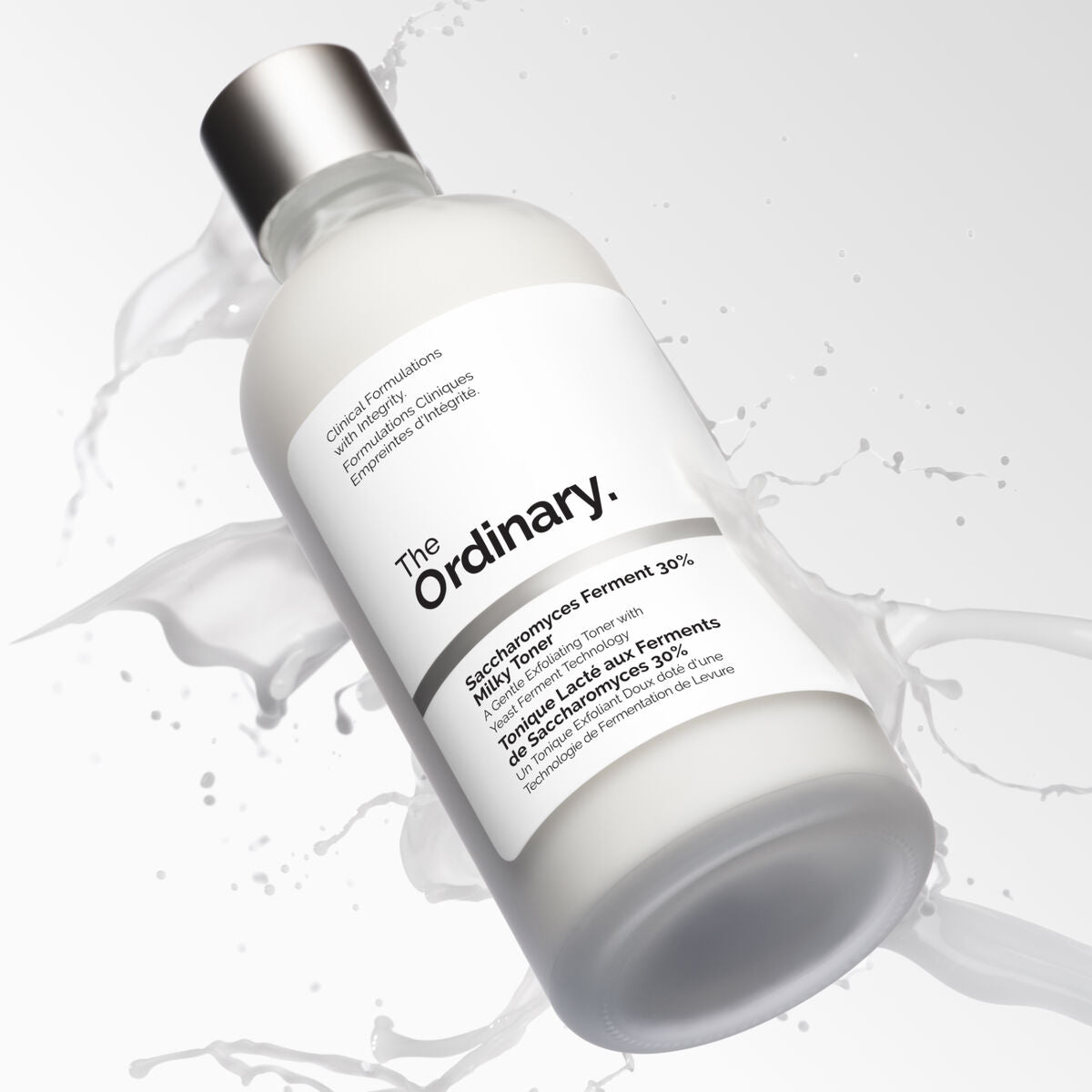 The Ordinary Saccharomyces Ferment 30% Milky Toner in a 100ml container, ideal for skincare routines.