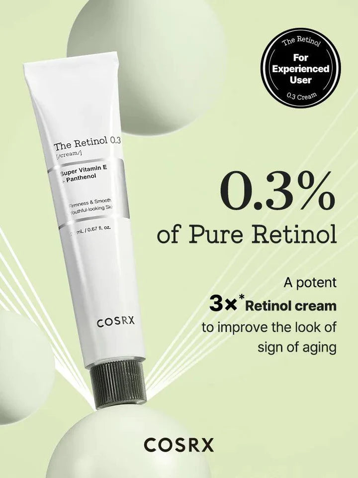 COSRX The Retinol 0.3 Cream 20ml - DODOSKIN