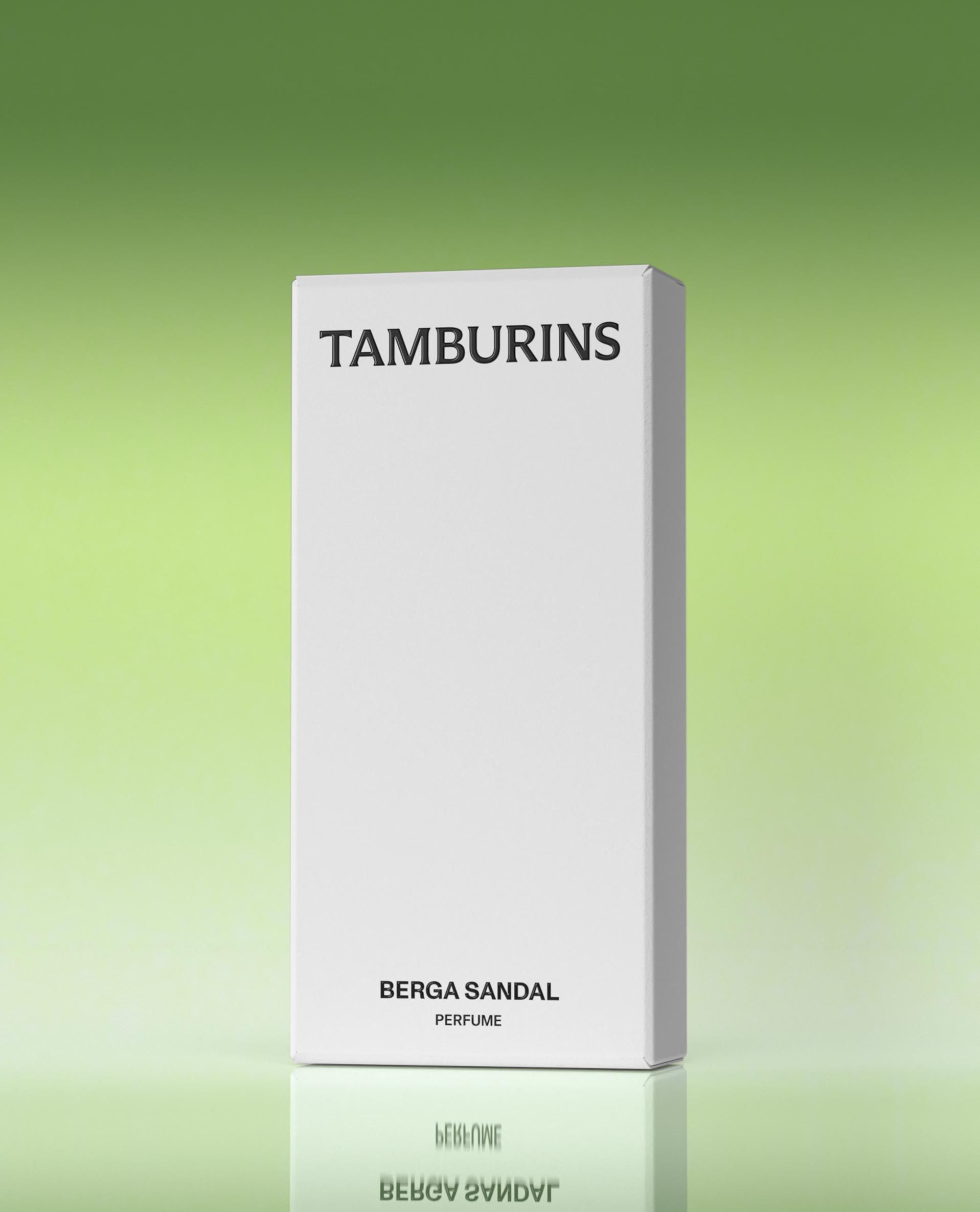 A bottle of Tamburnins, a unique fragrance that captivates the senses with its alluring scent.