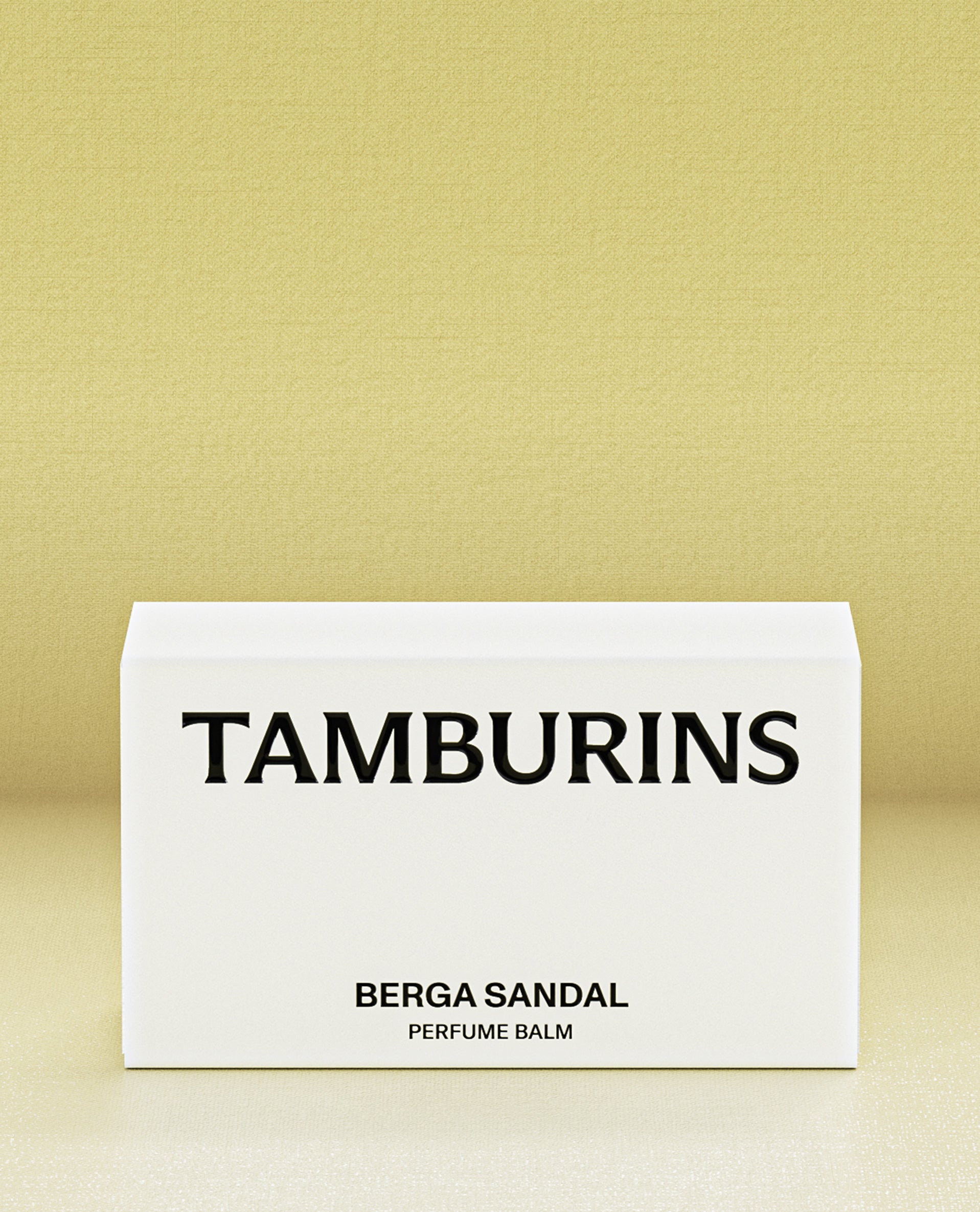 TAMBURINS Perfume Balm Berga Sandal 6.5g - a 6.5g balm in a stylish container, featuring a captivating Berga Sandal aroma.