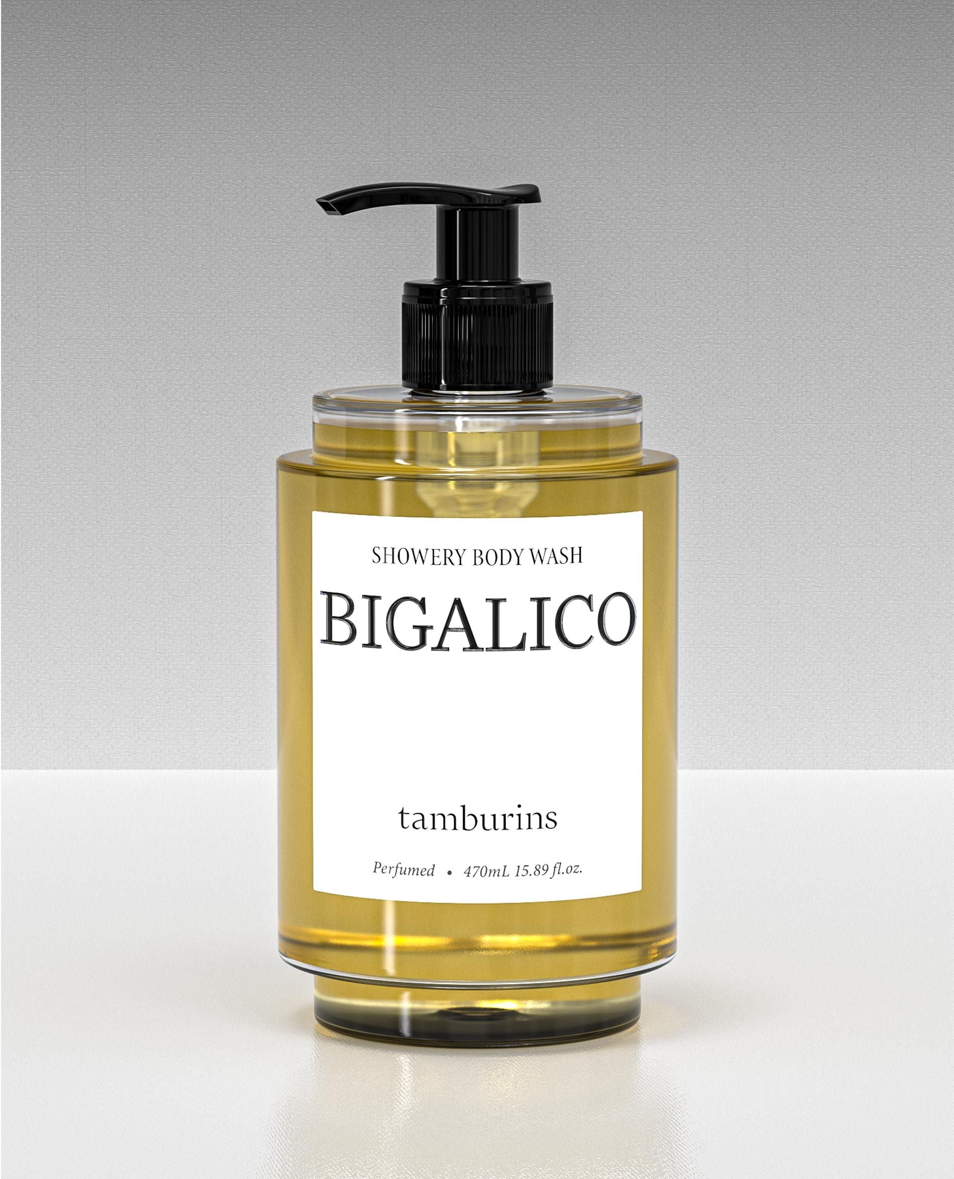 TAMBURINS Bigalico de lavage du corps