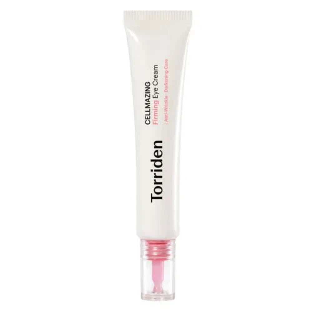 The Torriden Cellmazing Firming Eye Cream 30ml is a specialized eye cream designed to target signs of aging and fatigue around the delicate eye area. 