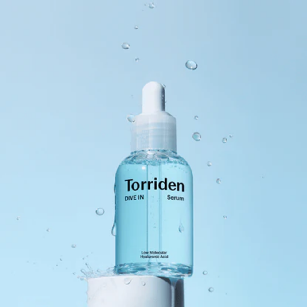 Torriden *renew* Dive-In Low Molecule Hyaluronic Acid Serum 50ml - providing more effective hydration and moisture.