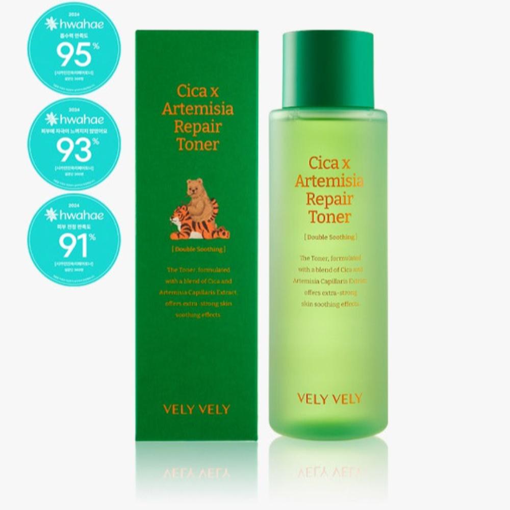 VELY VELY Cica Injin Artemisia Repair Toner 500ml Large Capacity