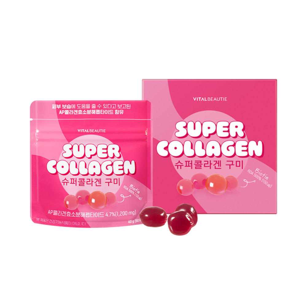 VITAL BEAUTY Super Collagen Gummy 1 Box