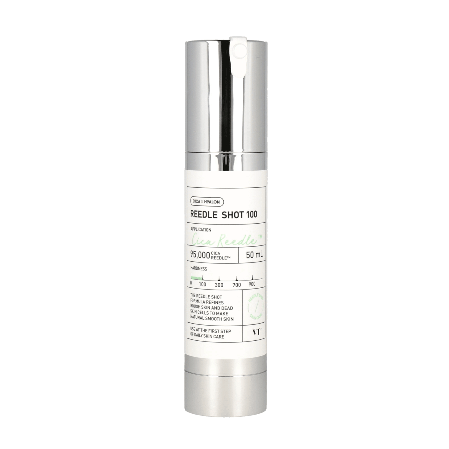 VT Cosmetics Reedle Shot 100 Essence 50ml - Incorporates innovative reedle technology that delivers active ingredients deep into the skin for enhanced absorption and efficacy.