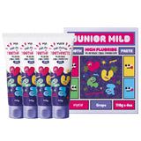 VUCA Junior Mild Toothpaste Grape 110g x 4ea