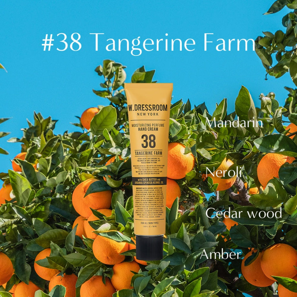 W.DRESSROOM Moisturizing Perfume Hand Cream 50ml in TANGERINE FARM