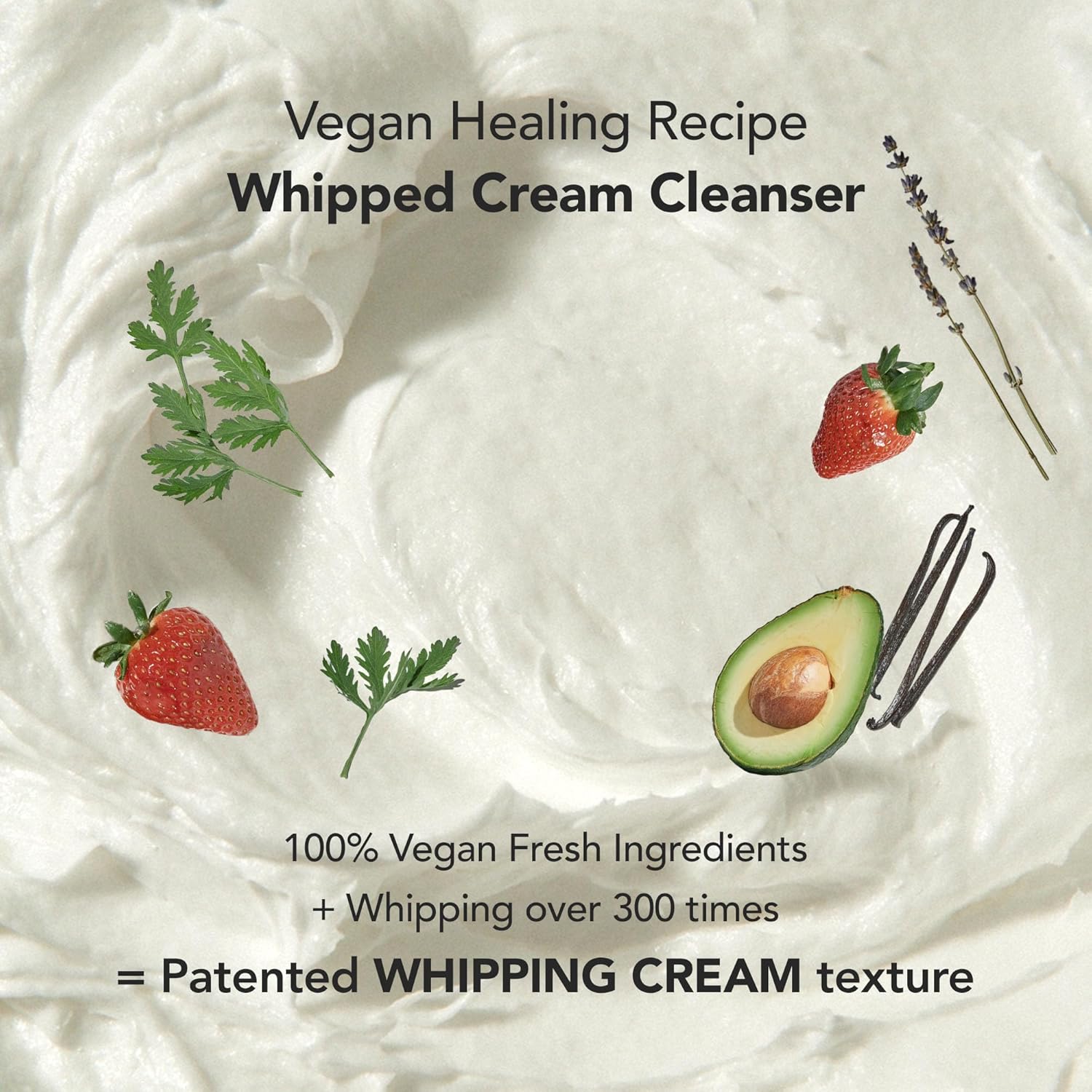 WHIPPED Vegan Pack Cleanser 80g/120ml