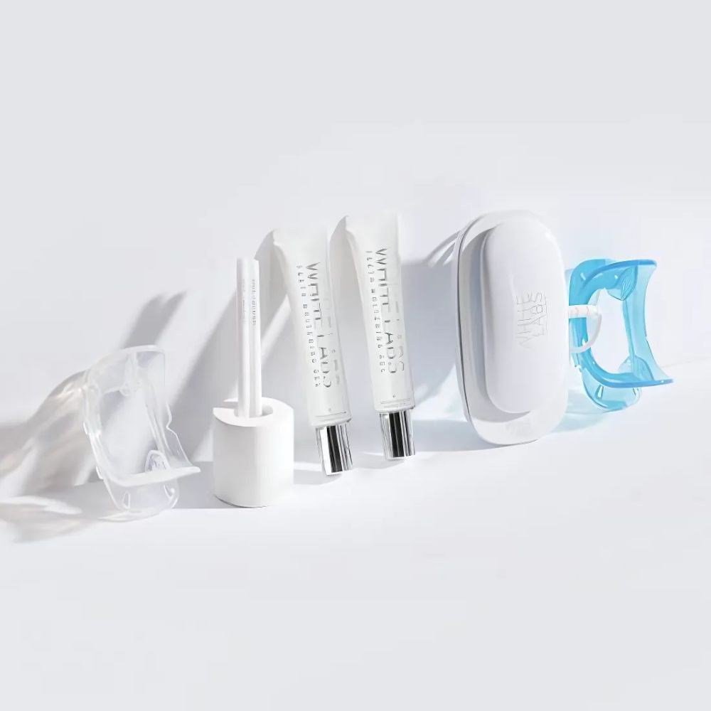 The device uses cutting-edge LED technology to evenly activate the whitening gel, providing professional-level results while reducing sensitivity.