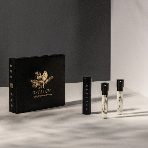 Optatum [Engraving Service] “Constellation Birth Scent” Fabric Perfume & Refill 3-piece Gift Set