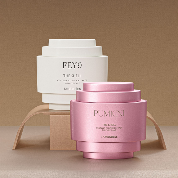  PUMKINI and FEY9 scents in TAMBURINS Perfume hand mini duo set.