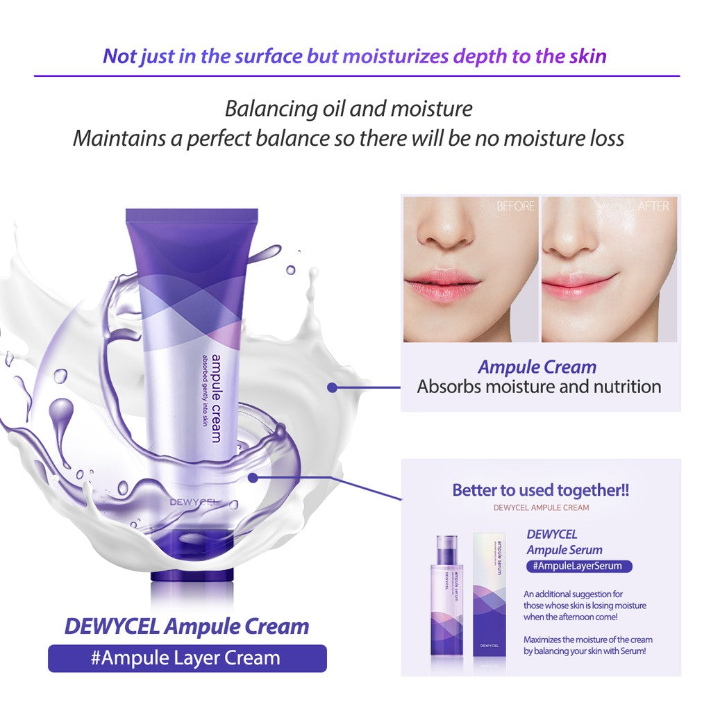 (Matt) DEWYCEL Ampule Cream 80ml - DODOSKIN