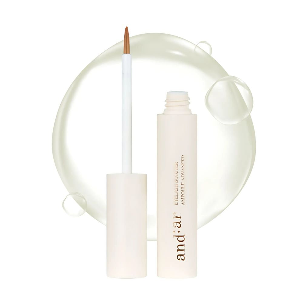 The and:ar Eyelash Booster Ampoule Advanced 8ml is formulated to enhance the appearance and health of your eyelashes. 