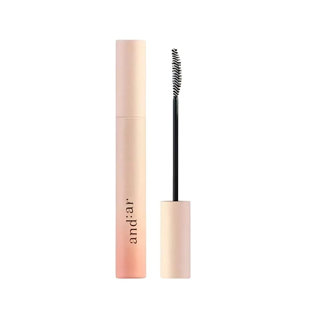 The and:ar Mood Make Mascara Volume & Curl 3 in 1 Ash Black (7g) is a multi-benefit mascara designed to add volume, curl, and definition to lashes in a soft ash black shade. Its 3-in-1 formula ensures a dramatic, eye-enhancing look while keeping lashes separated and lifted throughout the day.