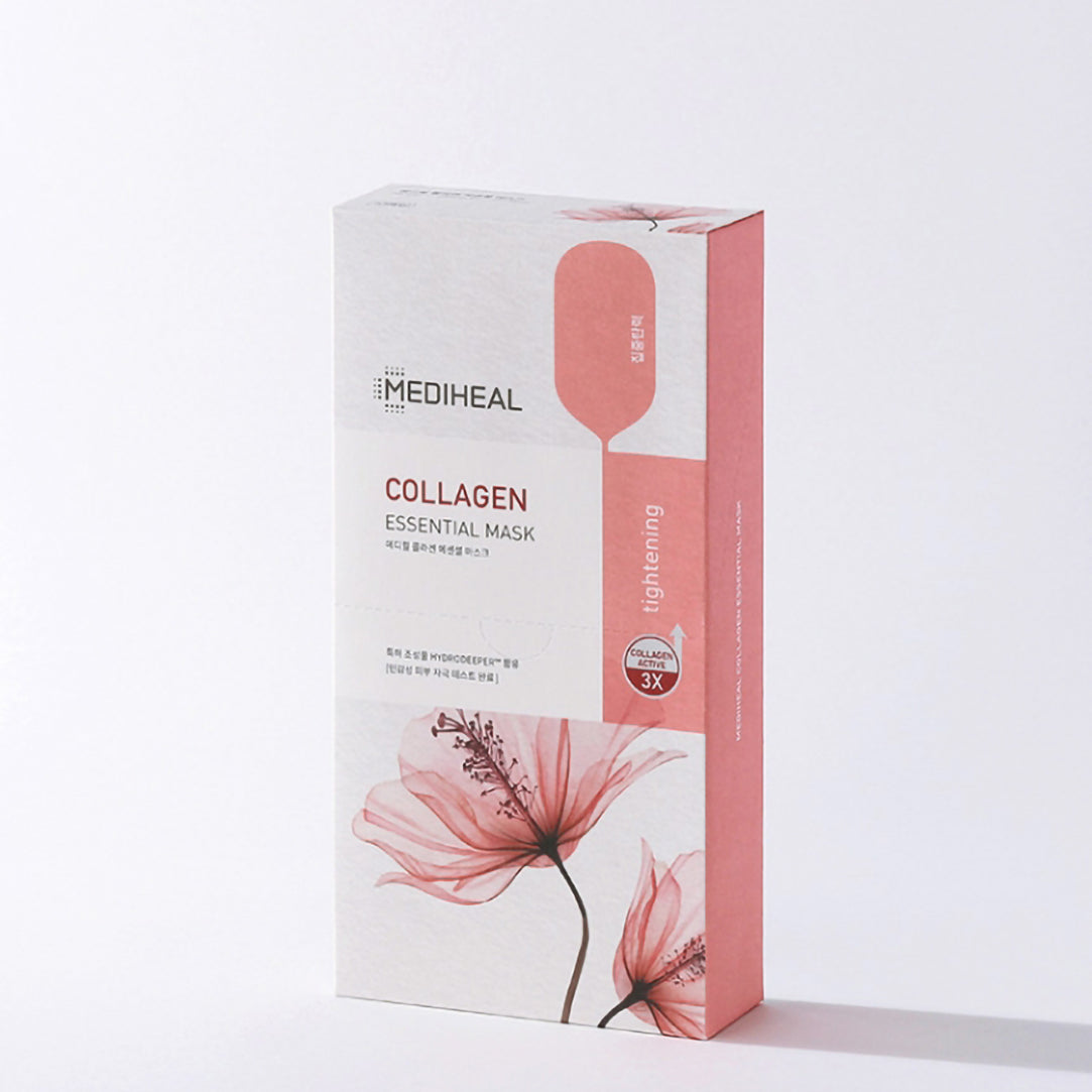 Máscara esencial del colágeno mediheal 24 ml* 10ea