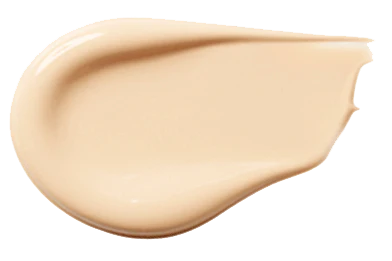 a close up of a cream colored liquid