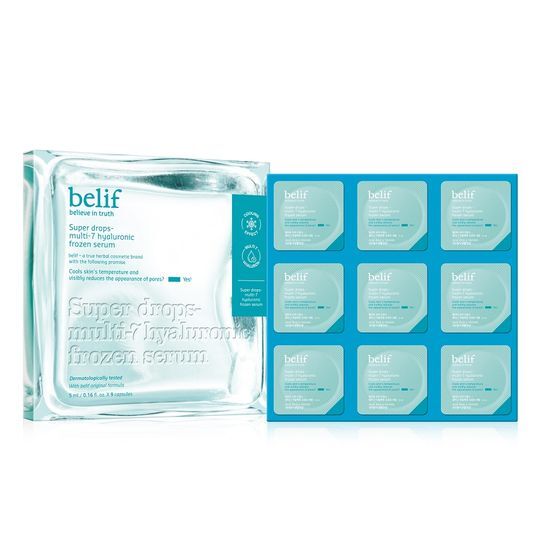 belif Super Drops Multi-7 Hyaluronic Frozen Serum 5ml x 9 Capsules