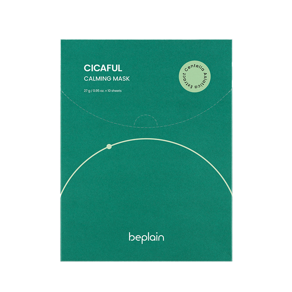 beplain Cicaful Calming Mask 1Box (27g * 10ea)