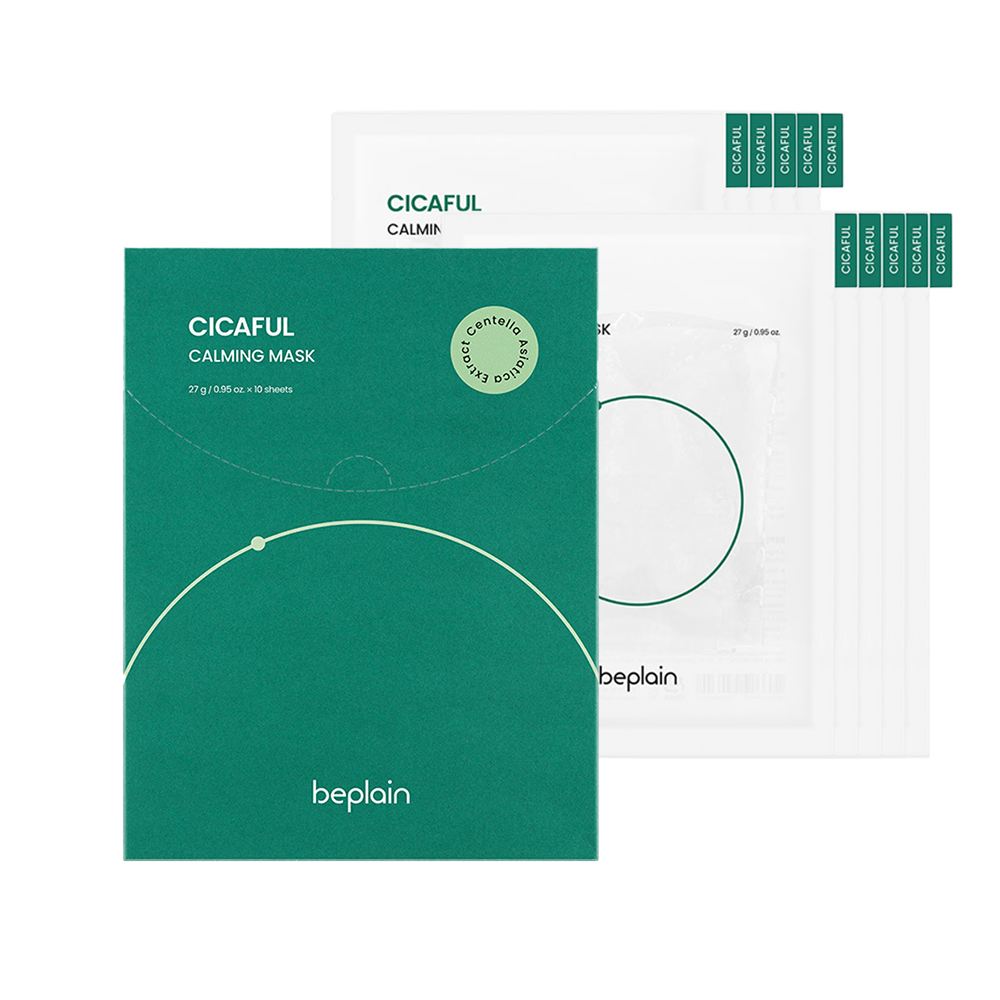 beplain Cicaful Calming Mask 1Box (27g * 10ea)