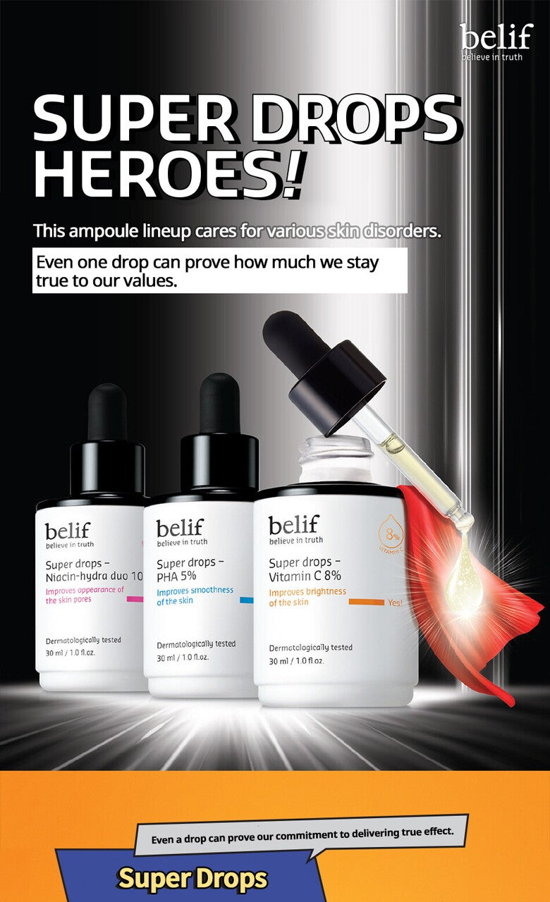 (Matthew) Belif Super drops Vitamin C 8% Ampoule 30mL - DODOSKIN