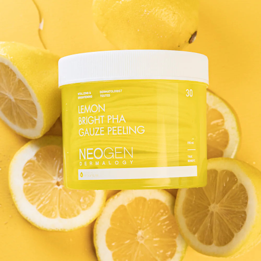 NEOGEN DERMALOGY Lemon Bright Pha Gauze Peeling 30ea - DODOSKIN