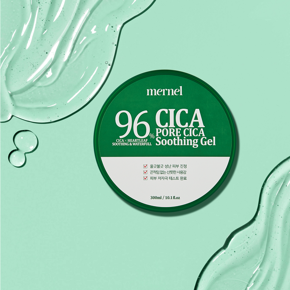 Mernel Pore Cica Soothing Gel 300ml - DODOSKIN