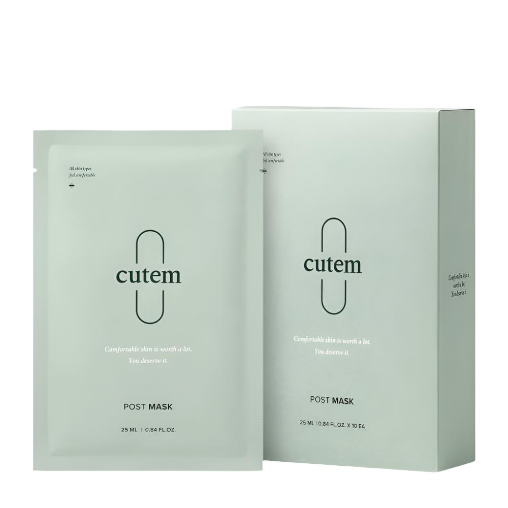 Enhance your skincare routine with the cutem Post Mask Set.