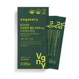 D'Alba Veganery Diet Jelly 4200mg 1Box (20G x 7EA) - Flavour muscate Shine