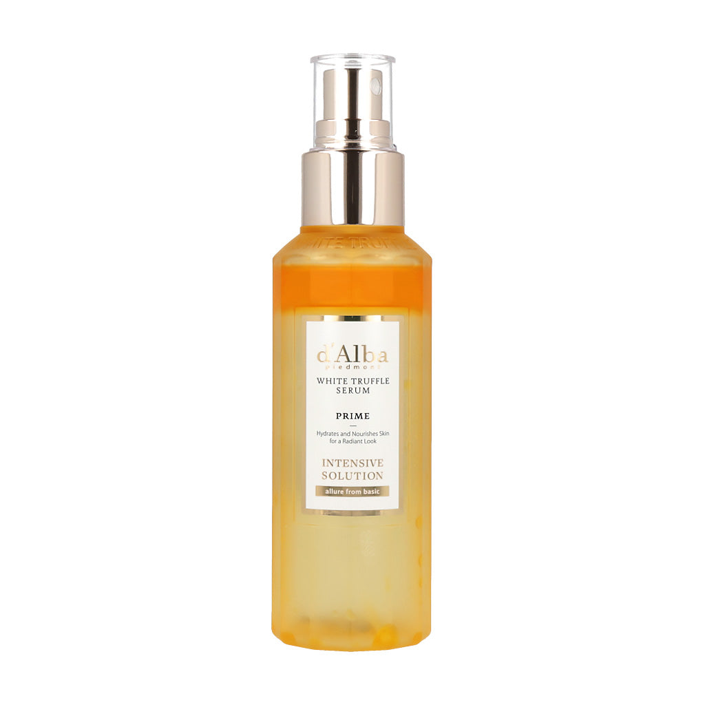 et the d'Alba White Truffle Prime Intensive Serum in 50ml or 100ml options.