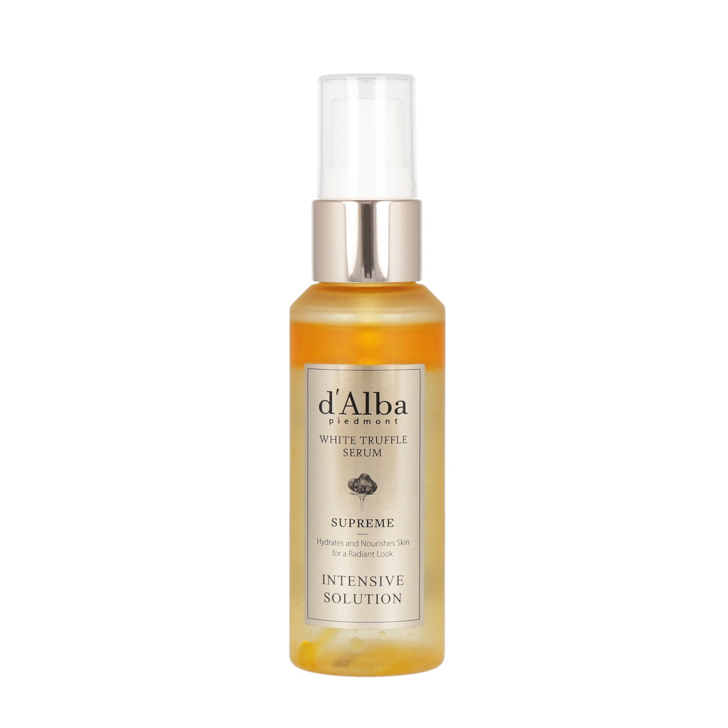 d'Alba White Truffle Supreme Intensive Serum 50ml/100ml - Rich in antioxidants to protect against environmental damage