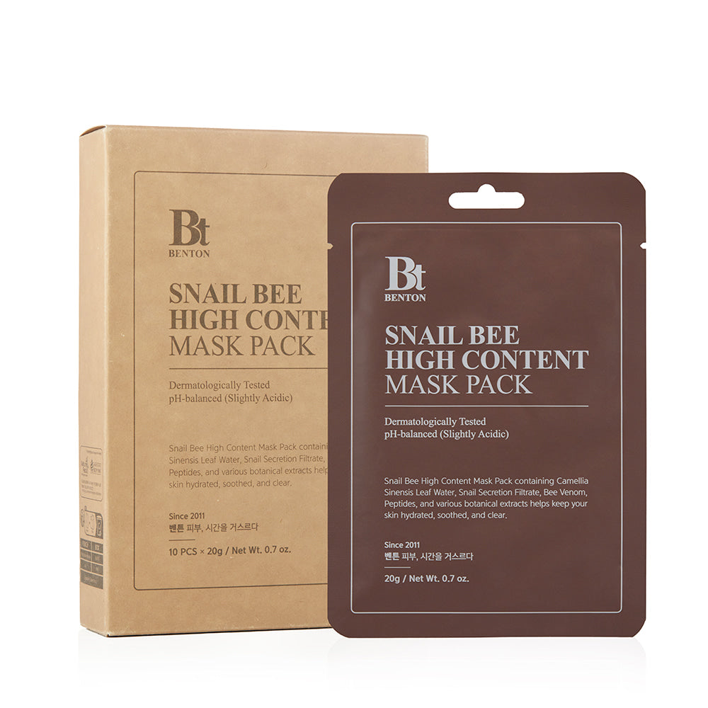 BENTON Snail Bee High Content Mask Pack 10ea