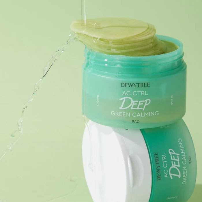 (Matthew) Dewytree AC Ctrl Deep Green Calming Pad 180ml (60ea) - DODOSKIN