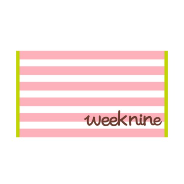 Weeknine Line Beach Towel-1 Piece