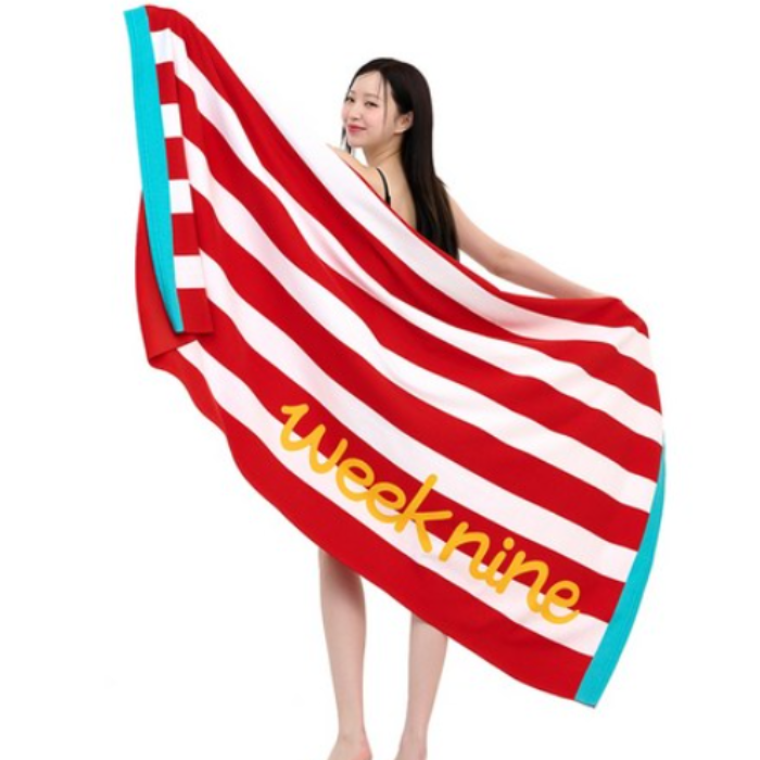 Weeknine Line Beach Towel-1 Piece