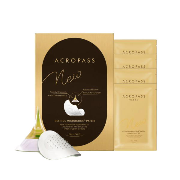 Acropass Retinol Microcone Patch (Around Eyes And Smile Line)