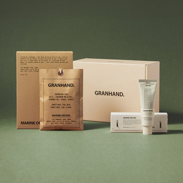 (Matt) GRANHAND. [Gift] Hand Cream & Sachet Set - DODOSKIN
