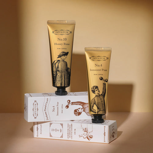 Optatum [Gift Packaging/shopping Bag Gift] Optaum Perfume Hand Cream & Body Lotion Set (+message Card)