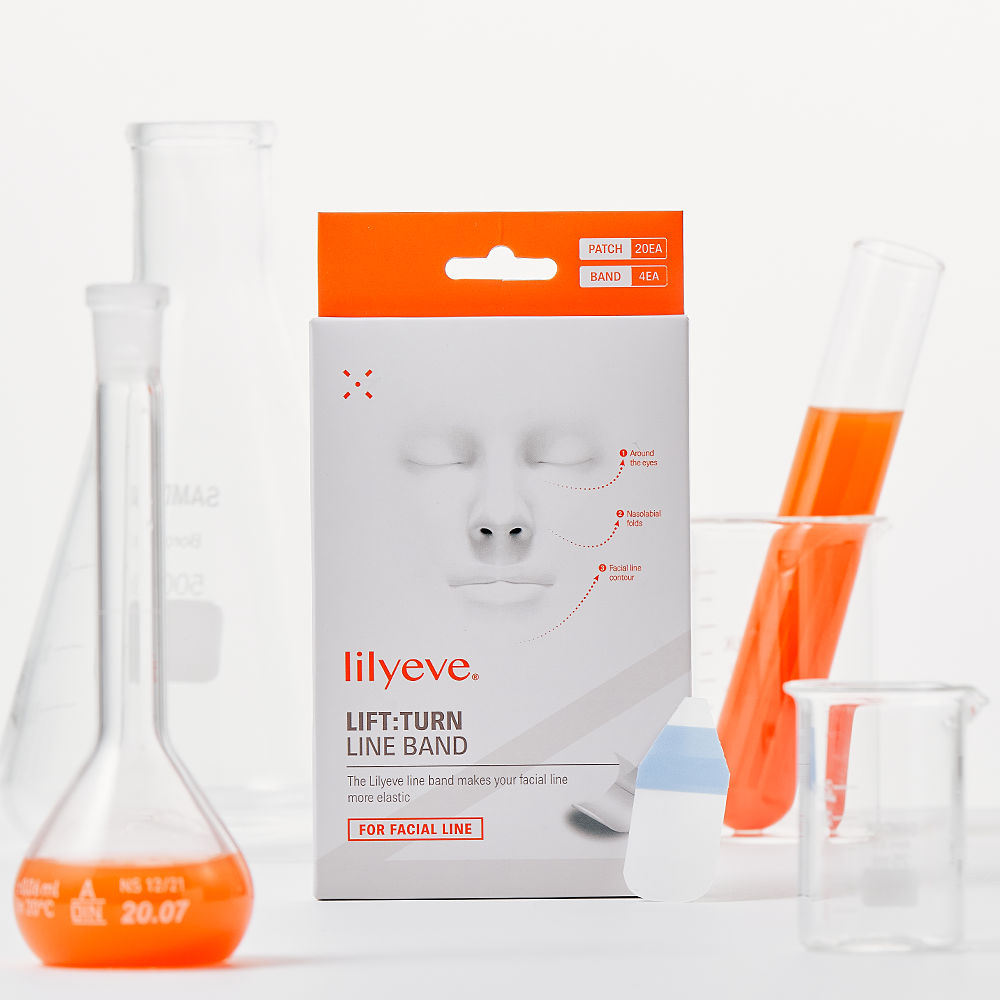 lilyeve Lift:Turn Line Band for Facial Line 20ea