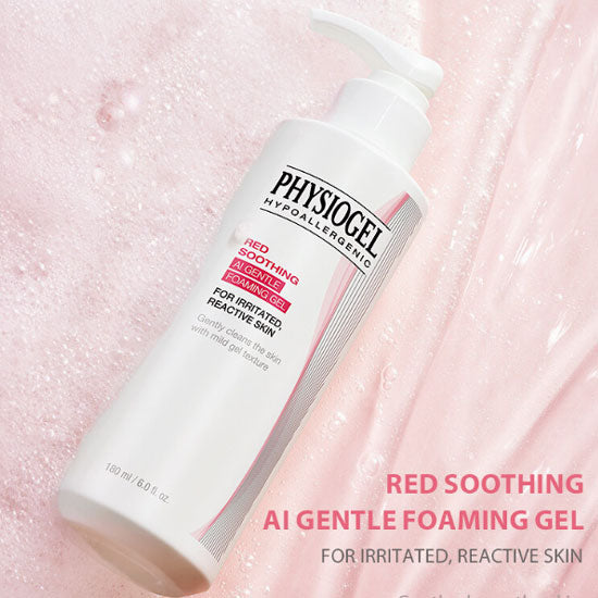 PHYSIOGEL Red Soothing AI Gentle Foaming Gel 180ml - DODOSKIN