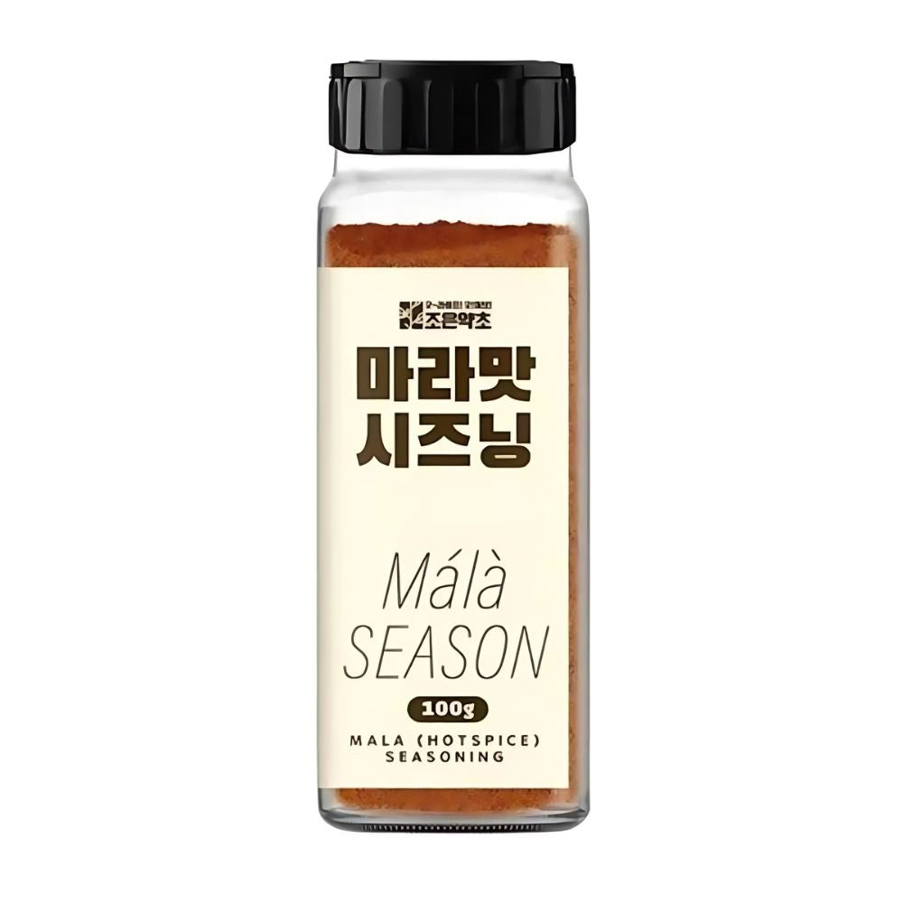 Discover the bold flavors of goodherb Mala (Hot Spice) Seasoning (100g). This aromatic blend of Sichuan peppercorns, chili flakes, and spices delivers an authentic fiery kick to your dishes. 