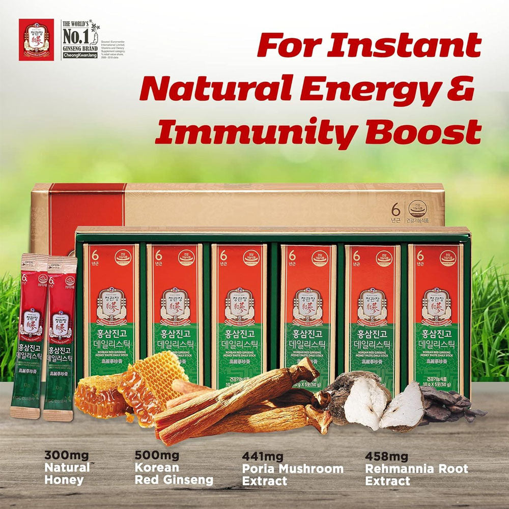 (NEWK) Jung Kwan Jang Jin Go Daily Stick Ginseng Energy - DODOSKIN